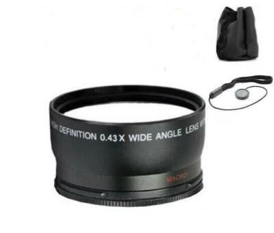 58mm Wide Angle Macro Lens For Nikon AFS DX NIKKOR 55-300mm f4.5-5.6G ED VR Lens - Image 1 of 4
