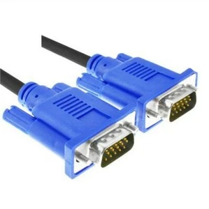 2M VGA SVGA 15Pin M-M Cord LCD Plasma TFT Display Monitor Projector Video Cable - Picture 1 of 3