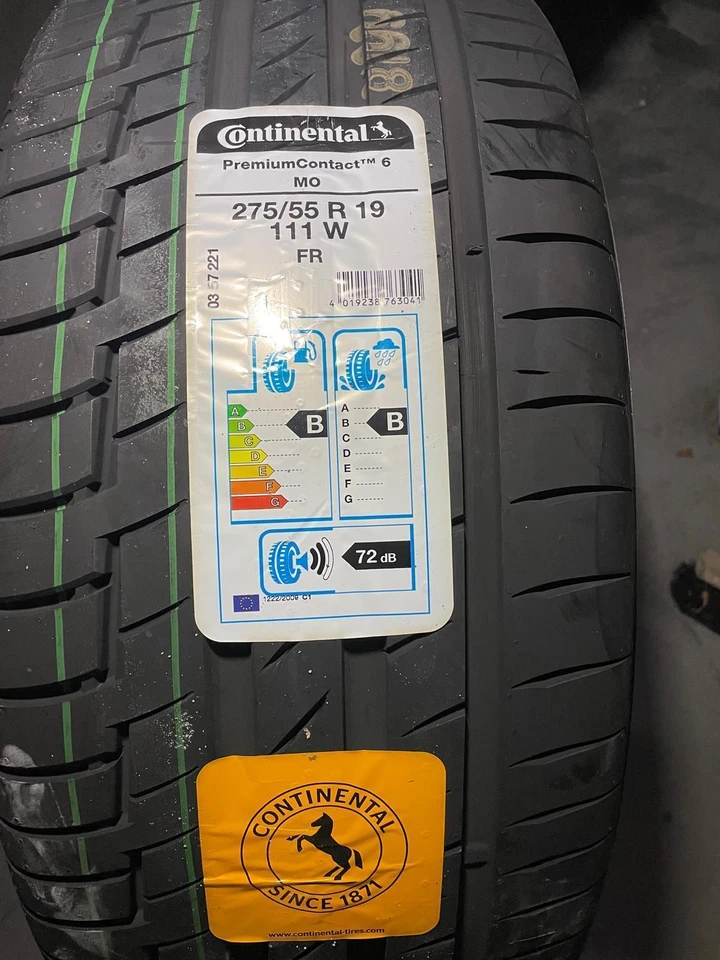 ✅ Continental PremiumContact 6 275/55 R19 111W MO Reifen Sommerreifen DOT19 - Bild 1 von 1