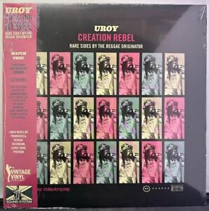 U-Roy "Creation Rebel" 2021 RSD LP brandneu versiegelt klar Vinyl 1200 gepresst