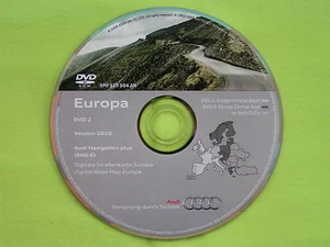AUDI DVD NAVIGATION PLUS DEUTSCHLAND + EUROPA VERSION 2010 RNS-E A3 A4 A6 TT R8 - Bild 1 von 1