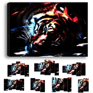 Quadro Tessuto Stampa Tigre - TIG-07 - Quadro Dipinti Stampato - Foto 1 di 61