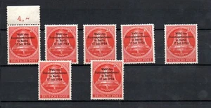 Berlin 7 x  MiNr. 118 Wahl des Bundespräsidenten Postfrisch 42,-- € - Bild 1 von 1