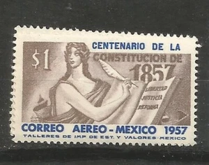 Messico 1957 Centenario 1857 Costituzione #C240 NUOVO DI ZECCA - Foto 1 di 1