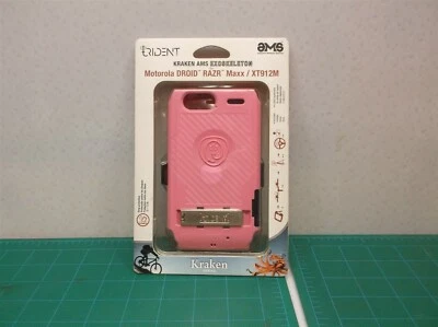 New Original Trident Kraken AMS Exoskeleton Case Motorola Droid Razr MAXX Pink - Image 1 of 3