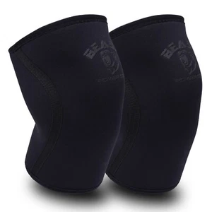 Knee Sleeves 7MM Neoprene Compression Knee Sleeves Support for Squats - Picture 1 of 16