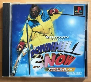 DOWNHILL SNOW - PS Playstation PS1 - JAPAN Import Very Rare Near Mint - Bild 1 von 6