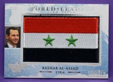 Decision 2020 Series 2 PREVIEW WORLD LEADERS WL103 Bashar al-Assad SYRIA #'d 3/5