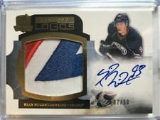 2011-12 Upper Deck The Cup Limited Logos Patch Auto RYAN NUGENT HOPKINS OIL DROP