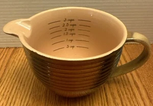 Großer 3 Tassen Steinzeug Messbecher - Teleflora Geschenk, Maße im Becher - Bild 1 von 6