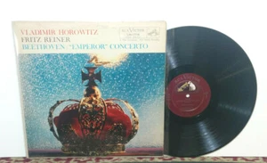 Beethoven "Emperor" Concerto, Vladimir Horowitz, Reiner, LP 1956 - EX+ Vinyl - Picture 1 of 2