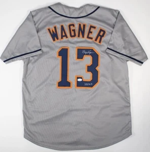 BILLY WAGNER “422 Svs” Signed New York Mets Custom XL Jersey (JSA Witnessed COA) - Picture 1 of 7