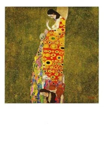 Postcard Gustav Klimt Hope II 1907-08 MoMA New York MINT Unused - Picture 1 of 1