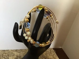 Lenox Shimmering Beads Coil Bracelet - Picture 1 of 4