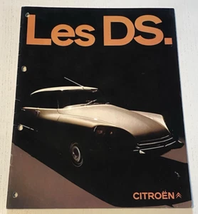 Notice Commerciale CITROEN les DS dont Cabriolet  - 1971 - Bel Etat. - Picture 1 of 6