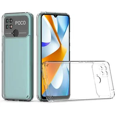 Protective Case For Xiaomi Poco C40 Phone Bag Slim Silicone Cover TPU Back Case - Image 1 of 4