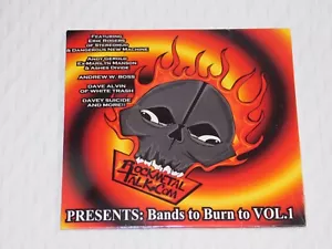 ROCKmetalTALK presents Bands to burn to x marilyn manson stereomud industrial CD - Picture 1 of 2
