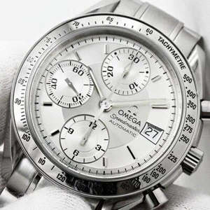 Omega Speedmaster Chronograph Date 3513.30 AT Stainless Steel Silver Dial 39mm - Picture 1 of 9