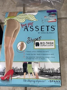 Love Your Assets A Spanx Markenformer Mitte Oberschenkel Super Kontrolle Schwarz Größe 5 - Bild 1 von 6