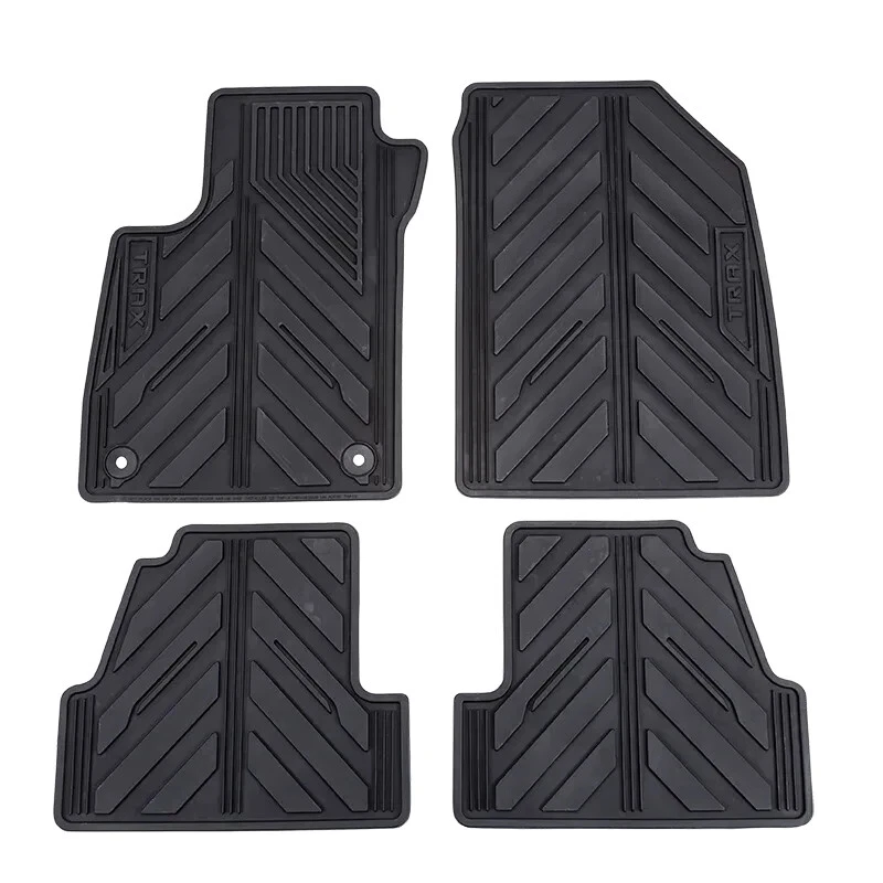 Tapetes de assoalho pretos para todas as condições climáticas dianteiro e traseiro Chevrolet Trax fabricante de equipamento original 2015-2022 42364954 - Imagem 1 de 2