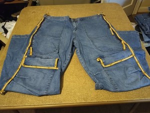 Marithe' Francois Girbaud Pulley Pull Blue Jeans Women's size 36
