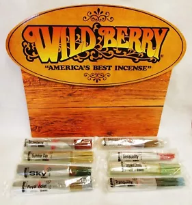 Sensuality WildBerry Incense 100 Count Pack 11" Stick + Burner Free Ship - Picture 1 of 1