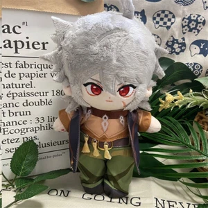 Genshin Impact Razor Wolf Boy Plush Doll 20cm Dress-Up Doll Collection Toy Gift - Picture 1 of 6