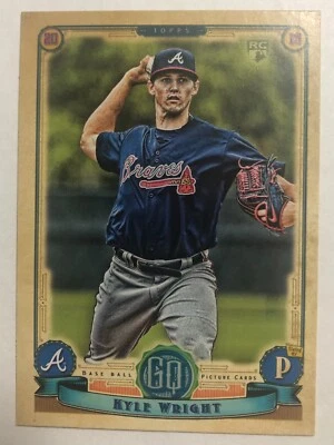 Kyle Wright 2019 Topps Gypsy Queen  Card #202 Rookie / RC Future Braves Star - Image 1 of 2
