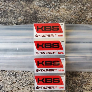 RARE New $600 KBS $ Taper HT 125S+ 4-LW  .355 Taper Stiff Plus Flex - Picture 1 of 2