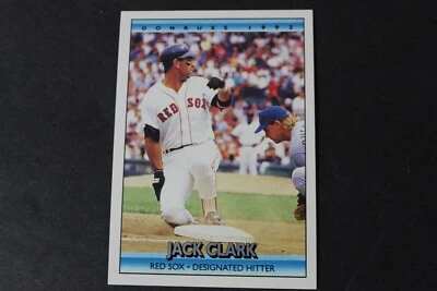 1992 Donruss #169 Jack Clark Boston Red Sox - Image 1 of 2