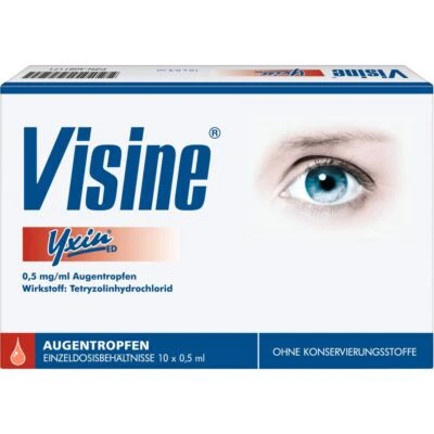 KENVUE GERMANY GMBH (CHC) VISINE Yxin ED Einzeldosispipetten 5 ml PZN 04081171