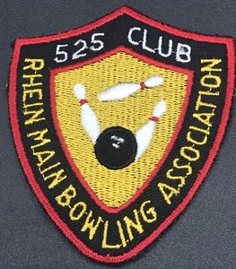 Aufnäher Rhein Main Bowlingverein 525 Verein - Bild 1 von 4