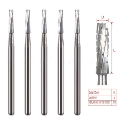 Dental FG 557 SL Surgical Carbide Burs Friction Grip FGOS XL 557 25mm - Image 1 of 4