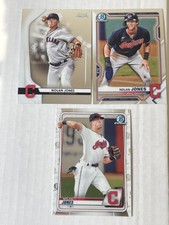Nolan Jones 2020 Bowman Sterling Prospects, 2020 + 2021 Bowman Chrome
