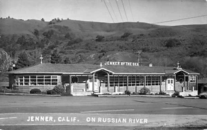 JENNER BY THE SEA, SONOMA, CALIFORNIA, RPPC, VINTAGE POSTCARD (SV 701 ) - Picture 1 of 2