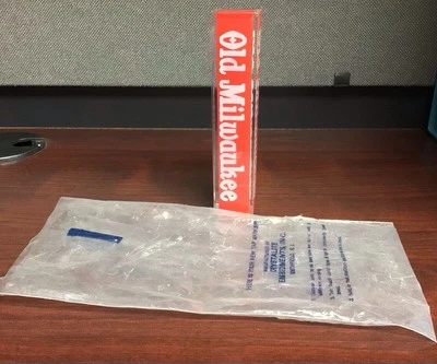 Vintage Old Milwaukee Acrylic Tap Handle - Image 1 of 4