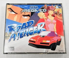 Road Avenger by Sega for Sega MEGA-CD on disc. Untested.