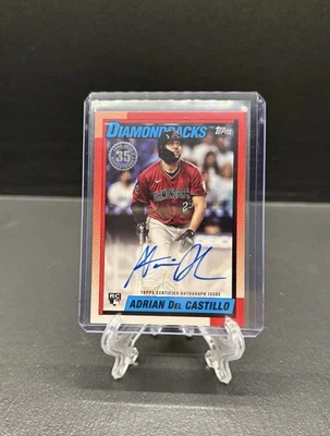 2025 Topps Update Baseball Adrian Del Castillo 35th Anniversary Auto 90B2-ADC - Image 1 of 2