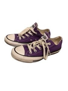 Women Size 6- Converse Chuck Taylor All Star Low Electric Purple - Picture 1 of 6