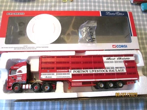 CORGI 1;50 CC13215 -DAF X SPACE- BERT CHRISTIE LIVESTOCK -BOXED - Picture 1 of 9