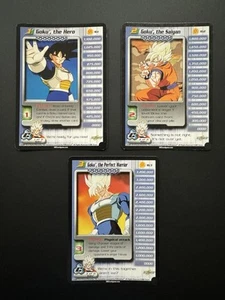 Goku The Hero 161 Saiyan 162 Perfect Warrior 163 Non Foil Dragonball Z Score - Picture 1 of 2
