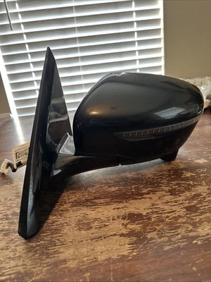 Nissan Pathfinder 2017-2021 lado del conductor izquierdo espejo térmico fabricante de equipos originales. U Foto 1 de 4