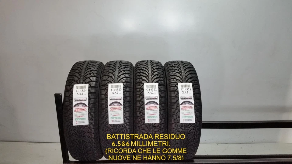 GOMME USATE  TERMICHE 165/60R15 77T FULDA KRISTALL MONTERO 3 PNEUMATICI C14324 - Bild 1 von 1