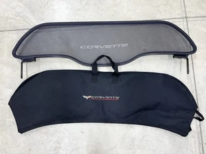 GENUINE OEM 2005-2013 CHEVROLET CORVETTE WINDSCREEN WIND DEFLECTOR GM - Picture 1 of 17