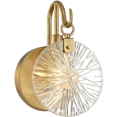 Iluminación para casa Savoy 9-3981-1-322 Addison luz de tocador de baño latón cálido Foto 1 de 4