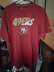 Camiseta 49ers Talla L. Equipo NFL Dri Fit Largo NUEVO - SIN ETIQUETAS - Imagen 1 de 8
