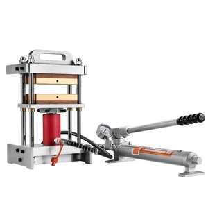 Dabpress 12-Tonnen hydraulischer Heißpresse mit hydraulischer Handpumpe - Bild 1 von 8