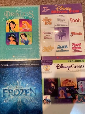 LOT OF 4 - Disney Hal Leonard Vintage Paperback Songbooks - Image 1 of 2
