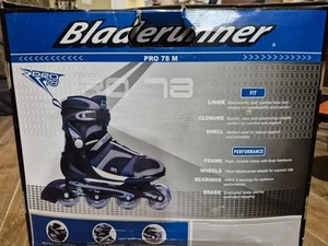 *NEW IN BOX* Bladerunner Pro 78 M Inline Skates Mens Size 12  - Picture 1 of 5