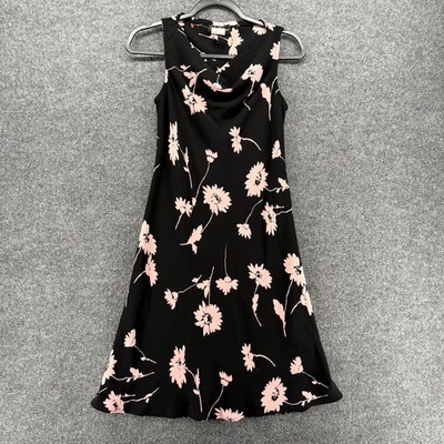Vestido de Moda SL Talla 6 Floral Cuello Capucha Midi Años 90 Hada Grunge Caprichoso Damas Foto 1 de 4